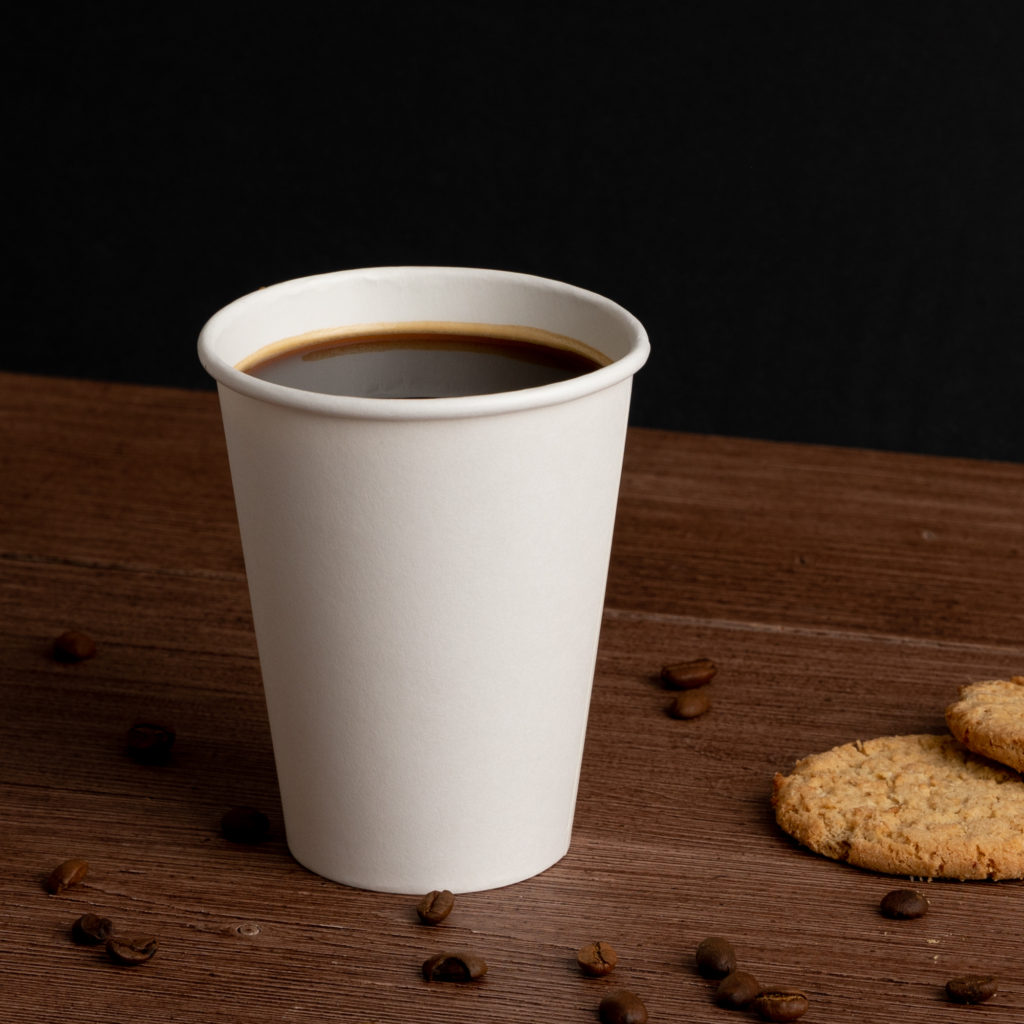 White Paper Hot Cups - EZ Party USA