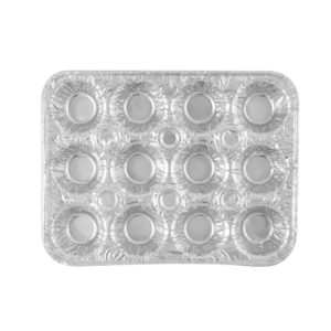 Alternative view of 12 Cavity Mini Muffin Pan Aluminum Pans