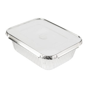 Alternative view of 5lb. Oblong Foil Lids
