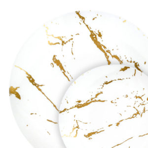 Gold Stroke White Collection