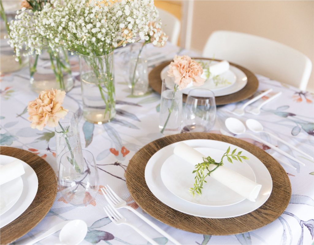 cool scape for caterer or planner