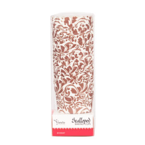 Alternative view of Scalloped Gold/White Design Baking Cups