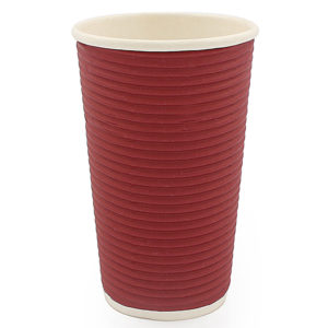 Ripple Cups Burgundy