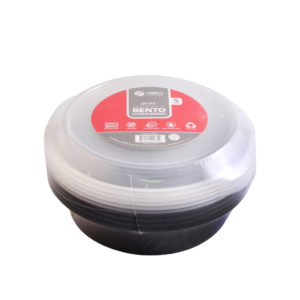 Bento 24oz Round Lunch Boxes 5 Count