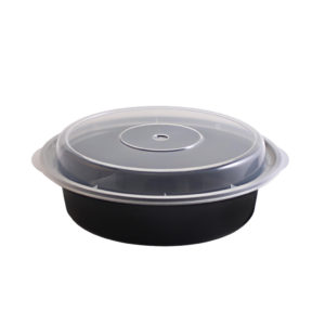 Alternative view of Bento 24oz Round Lunch Boxes 5 Count