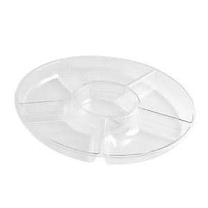 6 Section Clear Tray