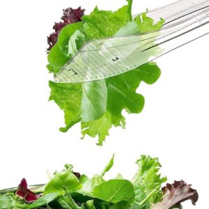 Alternative view of Clear Serving Tongs