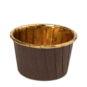 Brown Pleated Baking Cup Paper/Foil