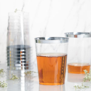 Alternative view of Silver Rim Tumblers