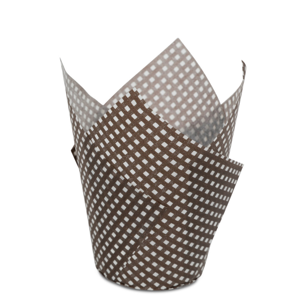Tulip Baking Cups Brown/White Large (24 Count)