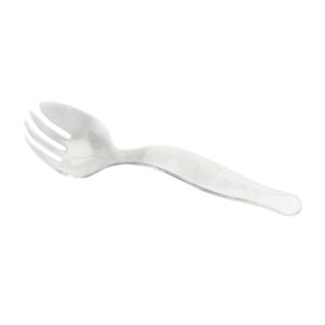 Clear Serving Fork