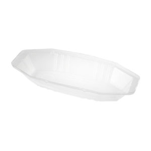 Clear Hard Serving Boat 15oz.