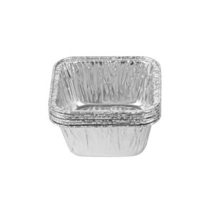 Alternative view of Square 4.25" Aluminum Pans