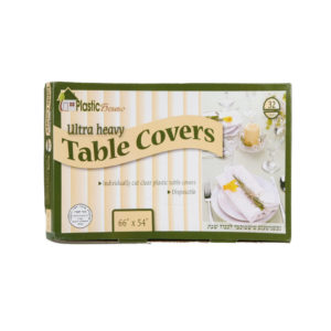Clear Ultra Heavy Duty Tablecloths 66x54 - 32ct