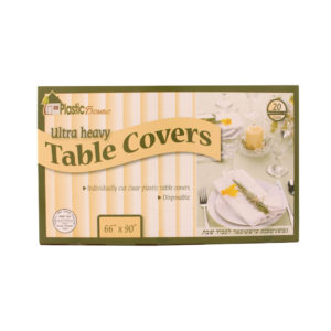 Clear Ultra Heavy Duty Tablecloths 66x90 - 20ct