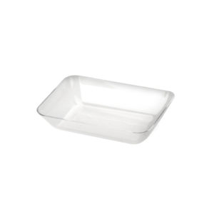 MiniWare Clear Rectangular Plate 3" x 2"