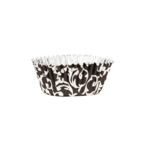 Black Design Paper/Foil Baking Cups