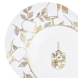 Chanukah Collection White/Gold