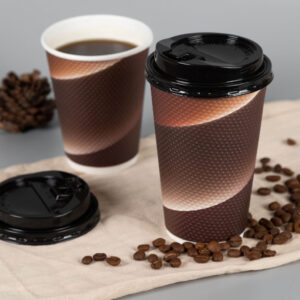 Alternative view of Textured Hot Cups Combo
