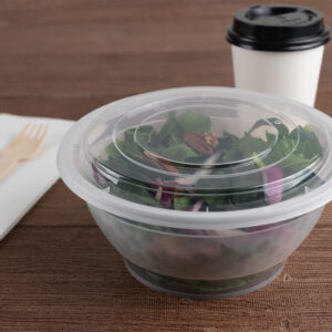 Alternative view of Bowl With Lids 38oz Clear