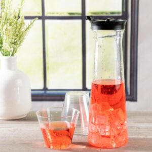 Alternative view of Pitcher With Black Lid 34oz