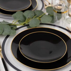 Alternative view of Organic Collection Black/Gold Rim