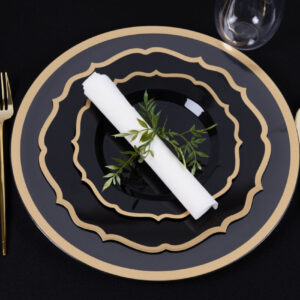 Alternative view of Contemporary Collection - Black Gold Rim