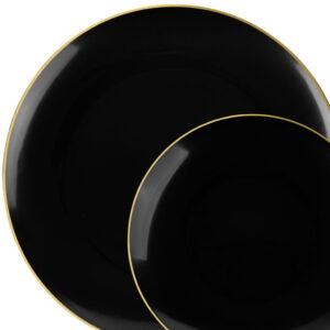Organic Collection Black/Gold Rim