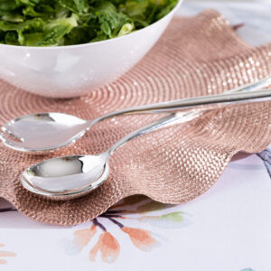 Alternative view of Novelty Serving Spoon & Spork Silver