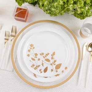 Alternative view of Garden Plates Collection Gold