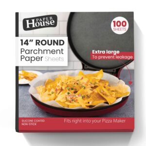 14" Round Parchment Paper Sheets