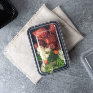 Alternative view of Bento 24oz Rectangle Lunch Boxes