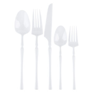 Infinity Flatware White