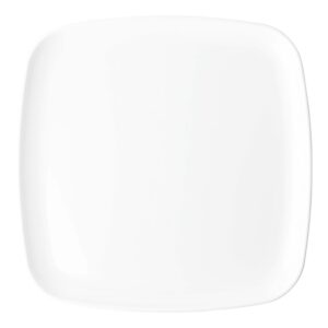 Organic White Square Tray 14"