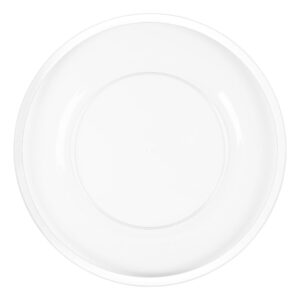 Chargers 13" Clear White Rim