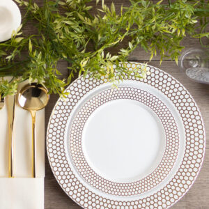 Alternative view of Honeycomb White/Gold