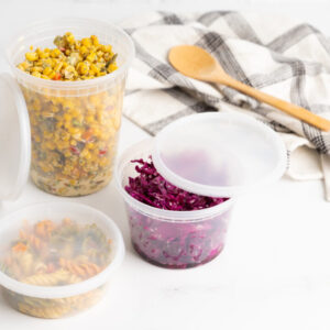 Alternative view of Deli Containers 32oz Combo