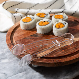 Alternative view of Clear Small Serving Tongs