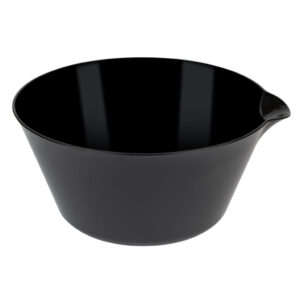 Salad Bowl With Spout 120oz Black