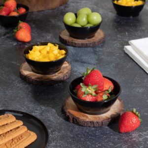 Alternative view of 6oz Bowls Black