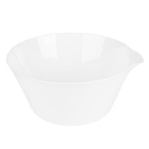 Salad Bowl With Spout 120oz White
