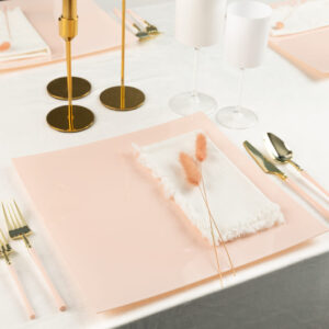 Alternative view of Chargers 13" Square Flat Pink