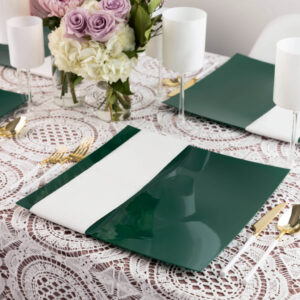 Alternative view of Chargers 13" Square Flat Dark Green