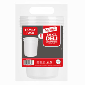 Deli Containers 128oz Combo