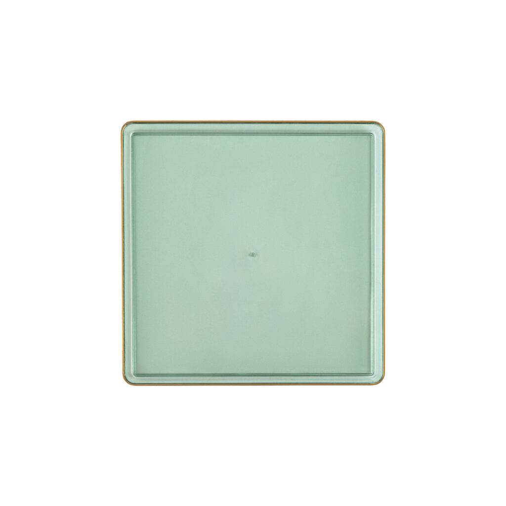Square Edge Green/Gold Rim - Image 5