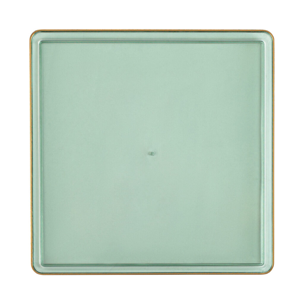 Square Edge Green/Gold Rim - Image 7