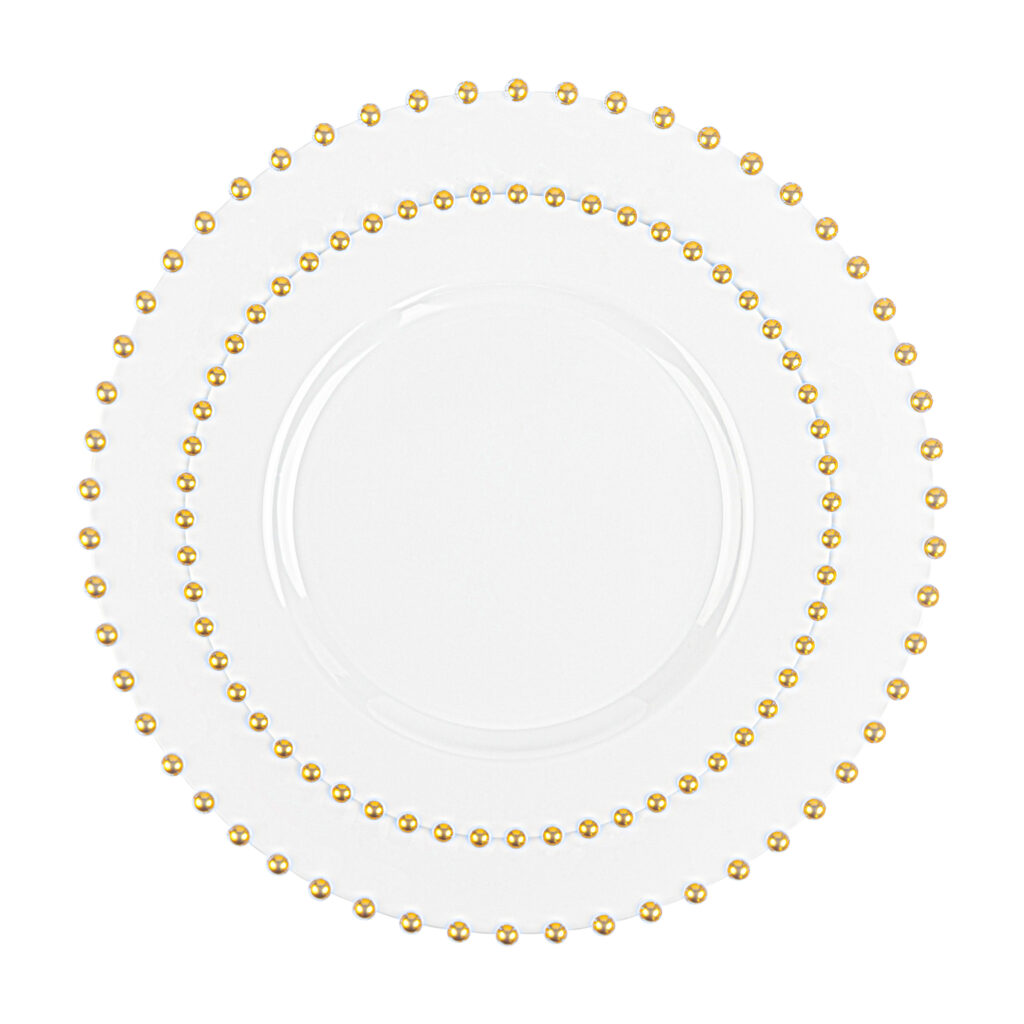 Beaded Collection White/Gold - Image 6