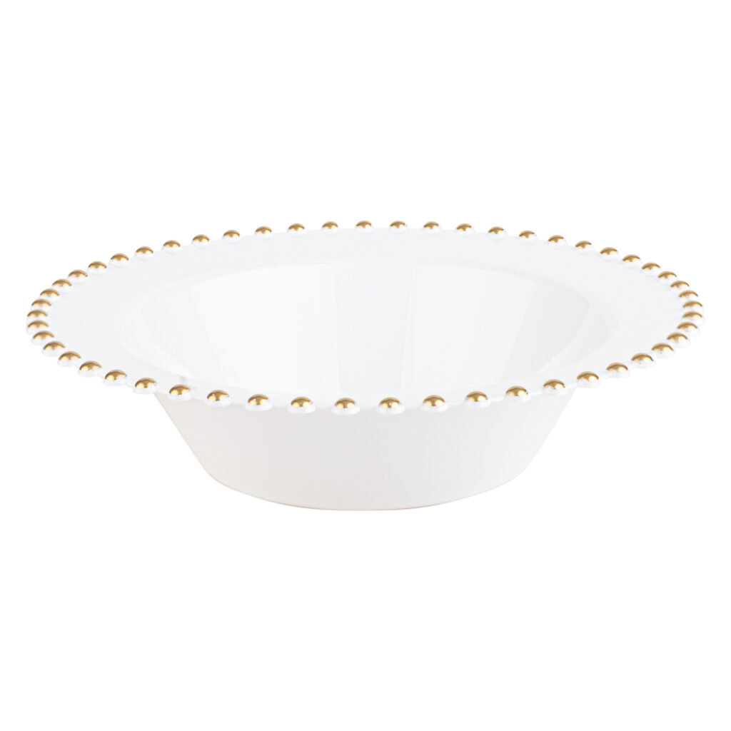 Beaded Collection White/Gold - Image 5