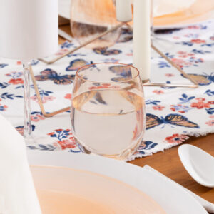 Alternative view of Stemless Goblets 12 oz Peach Transparent