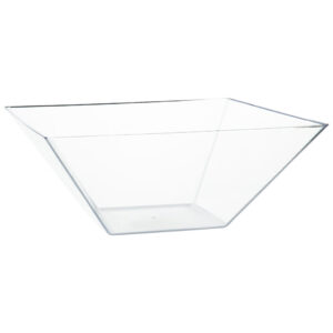 Square Clear Serving Bowl